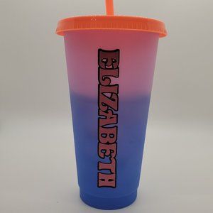 Custom Name 24oz Color Change Tumbler